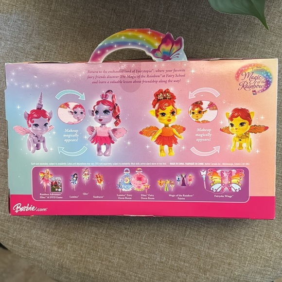 NIP Barbie Fairytopia Magic of the Rainbow Tumbies - Picture 5 of 7